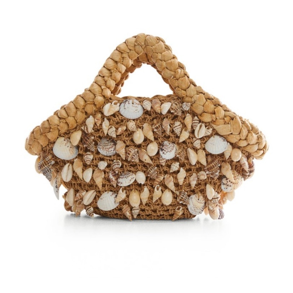 Simon Miller x Mango Shelly Raffia Purse